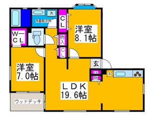 高松ハウスの物件間取画像